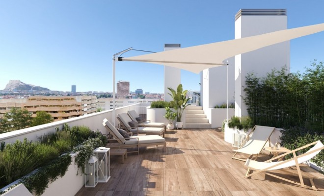 Apartment - Neue Gebäude - Alicante - Centro