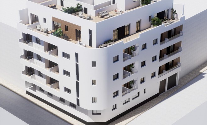 Apartment - Nowy budynek - Torrevieja - pueblo
