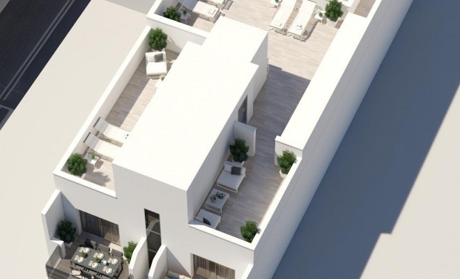 Attique - Nouvelle construction - Torrevieja - Playa del Cura