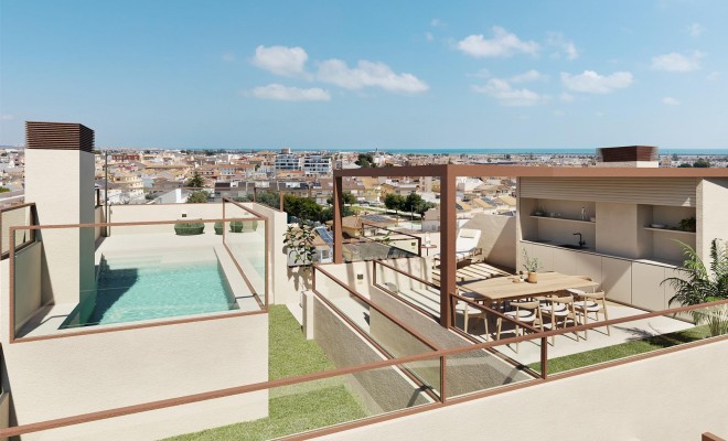 Bungalow - Nowy budynek - San Pedro del Pinatar - Pueblo