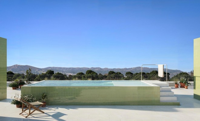 Daszek - Nowy budynek - Jacarilla - pueblo