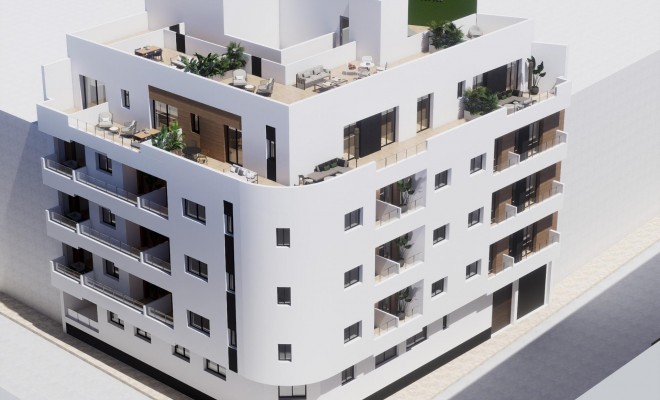 Daszek - Nowy budynek - Torrevieja - pueblo