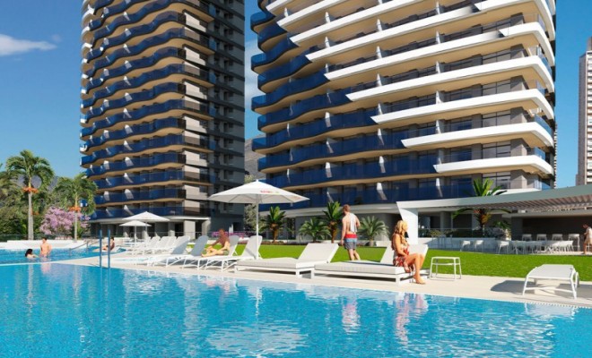Flats - Nieuwbouw - Benidorm - Calle Brasil, 1