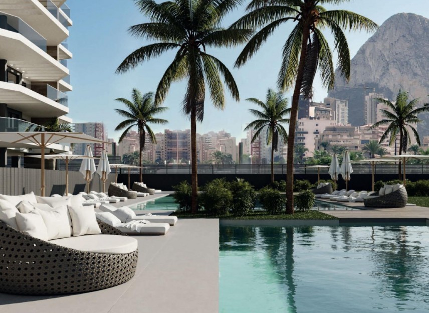 Neue Gebäude - Apartment - Calpe - Playa Cantal Roig