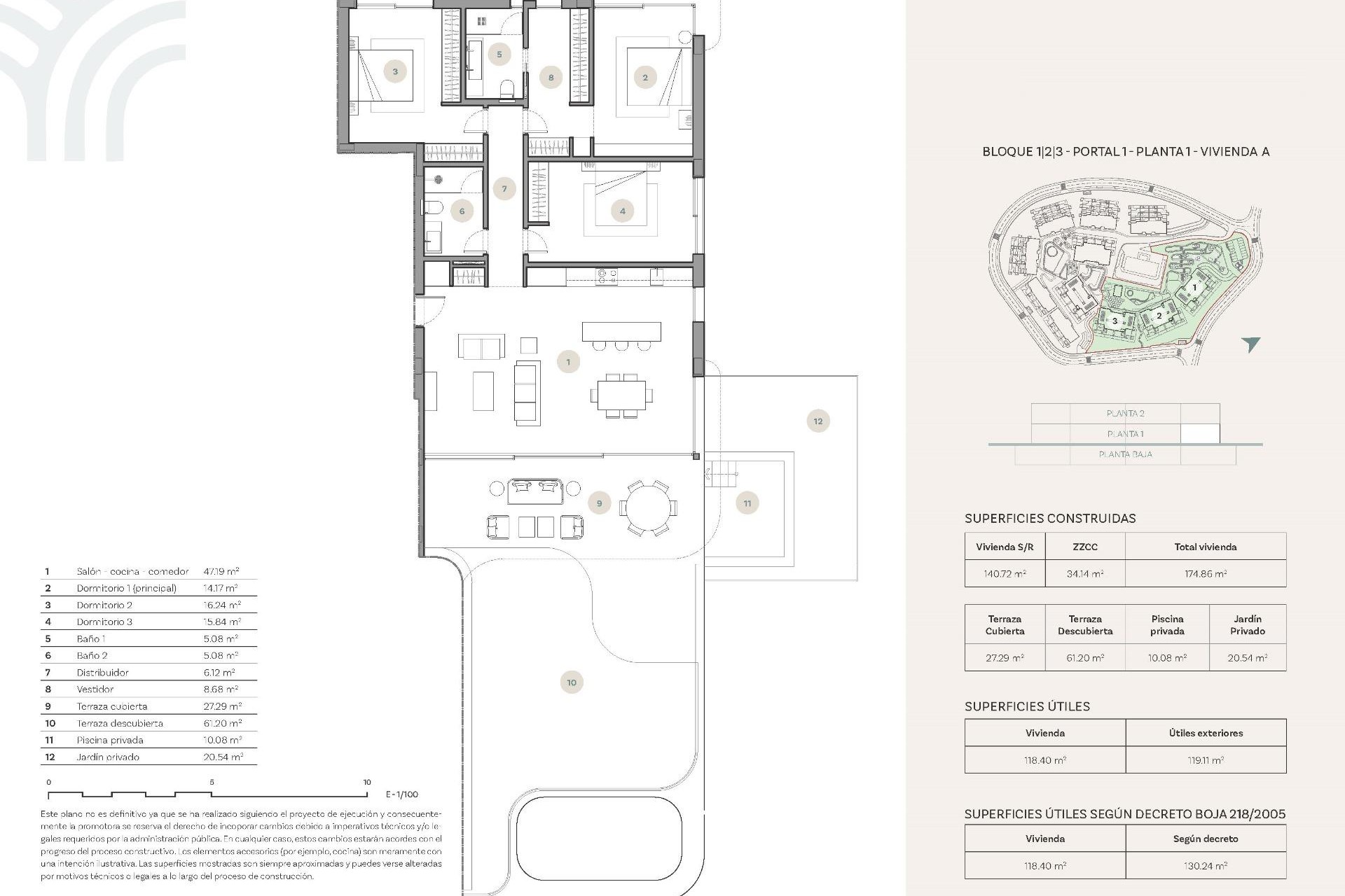 Neue Gebäude - Apartment - Casares - Finca Cortesín