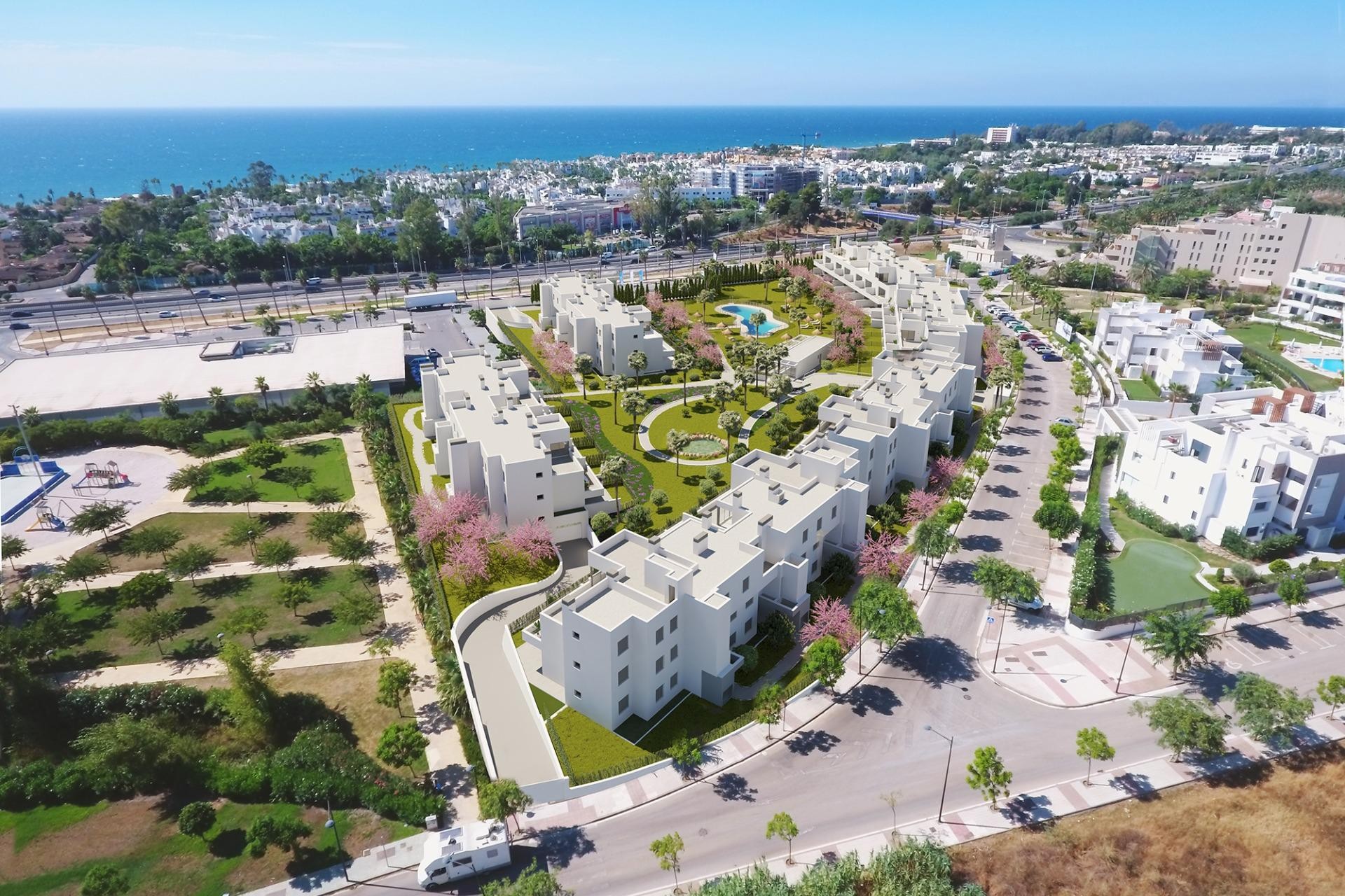 Neue Gebäude - Apartment - Estepona - Bel-air