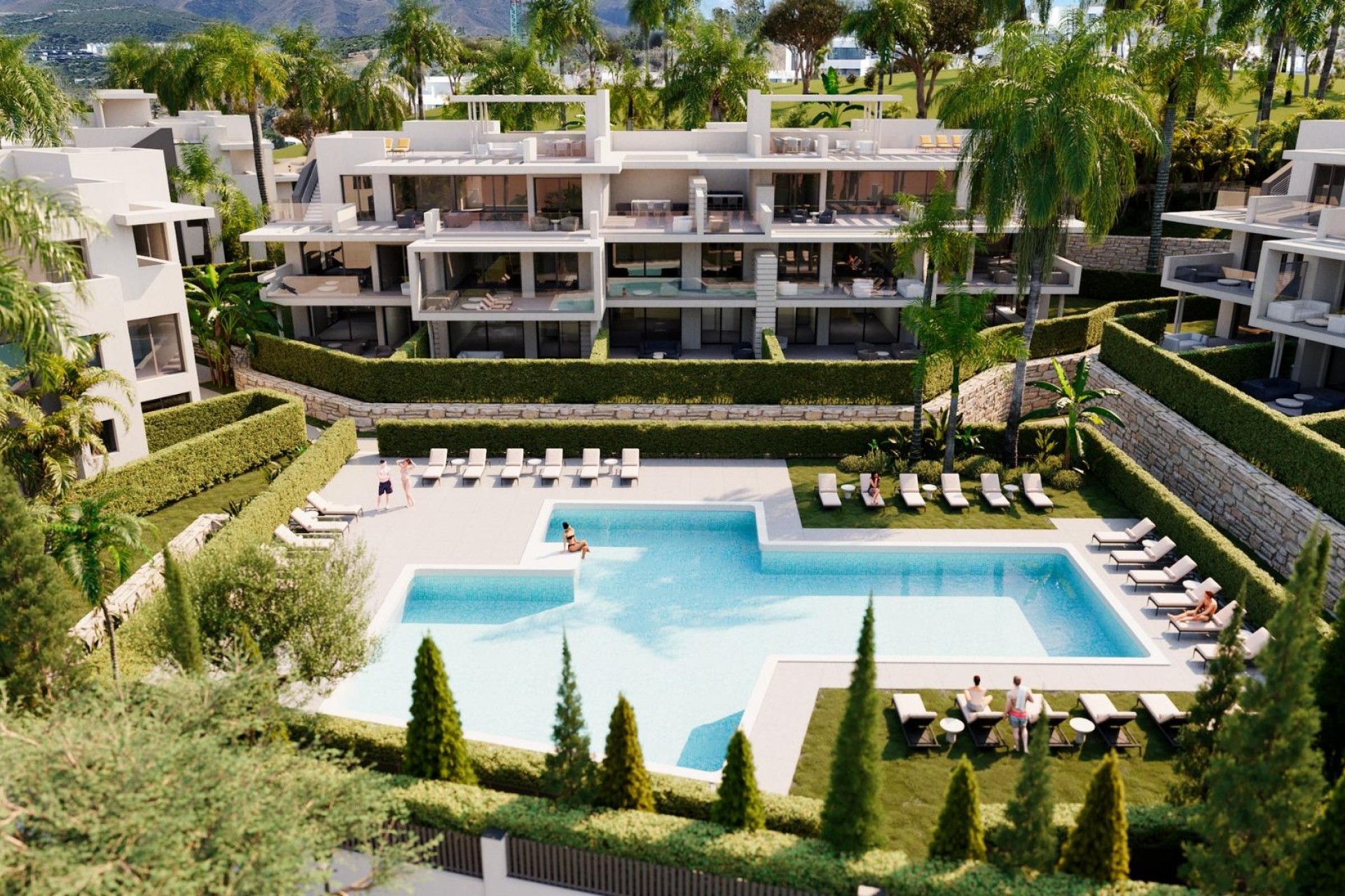 Neue Gebäude - Apartment - Estepona - La Gaspara