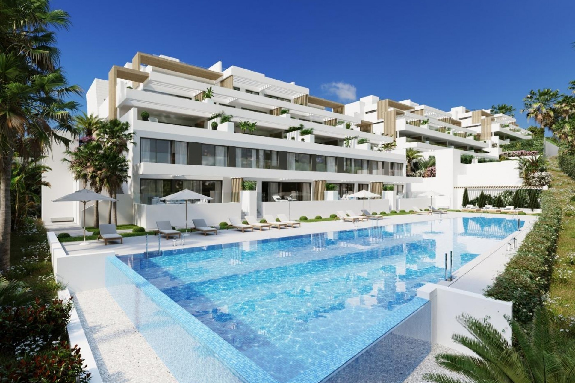 Neue Gebäude - Apartment - Estepona - Las Mesas