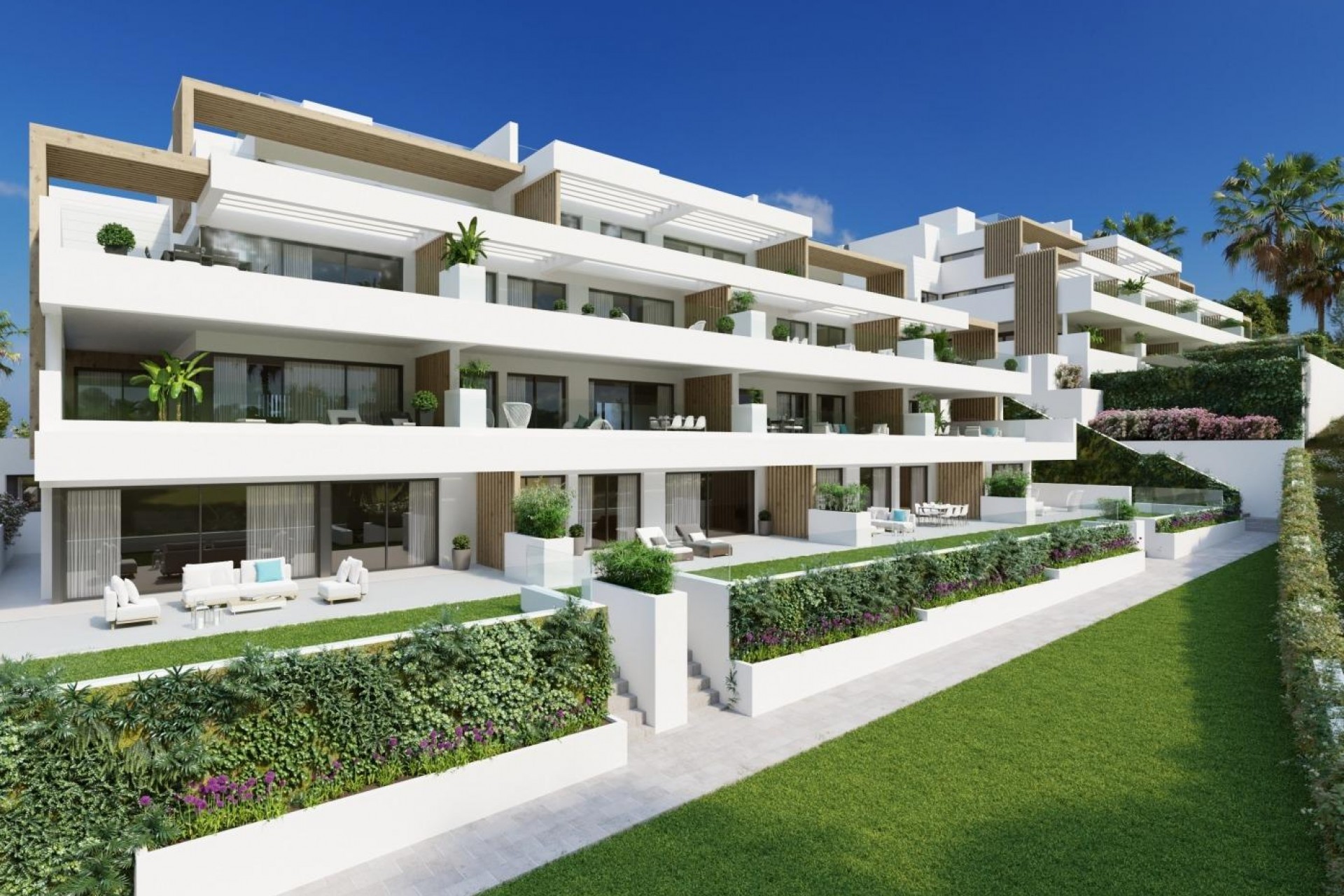 Neue Gebäude - Apartment - Estepona - Las Mesas