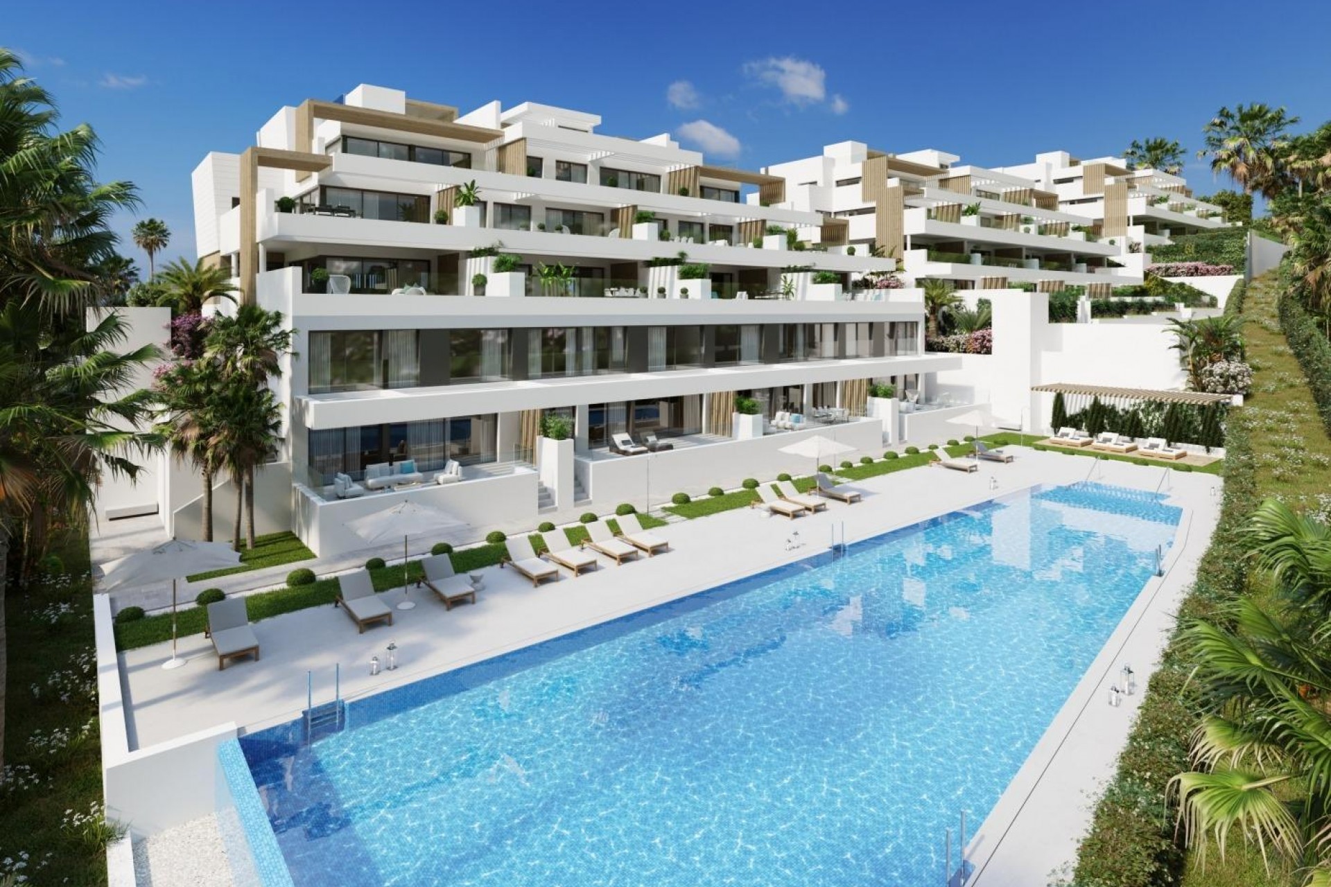 Neue Gebäude - Apartment - Estepona - Las Mesas