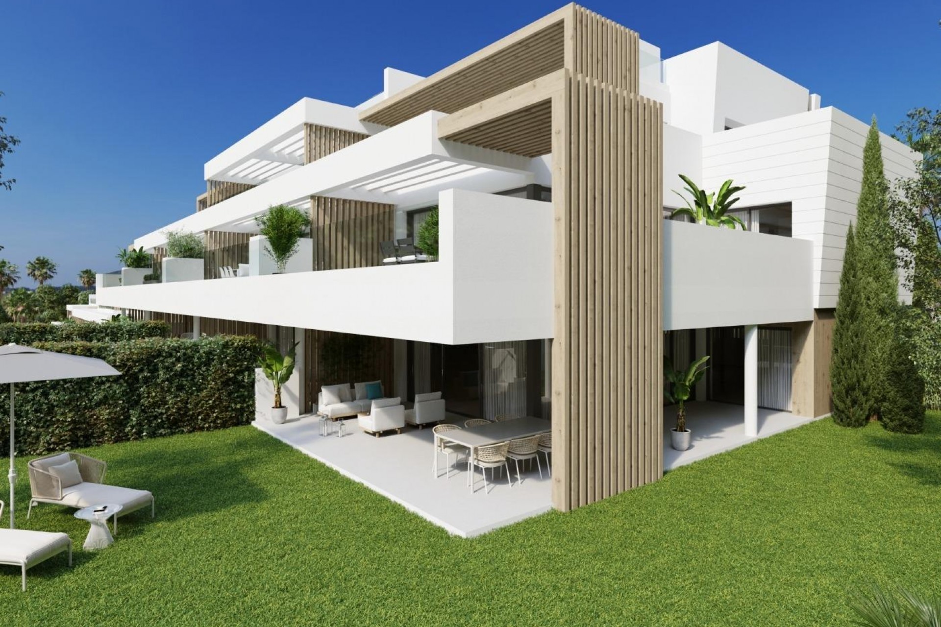 Neue Gebäude - Apartment - Estepona - Las Mesas