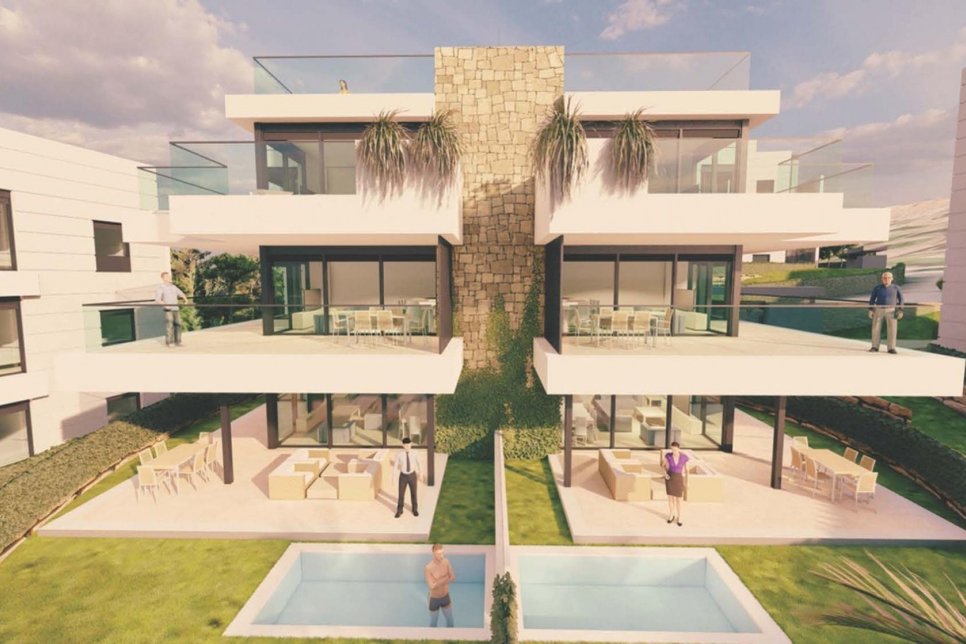 Neue Gebäude - Apartment - Estepona - Resinera Voladilla