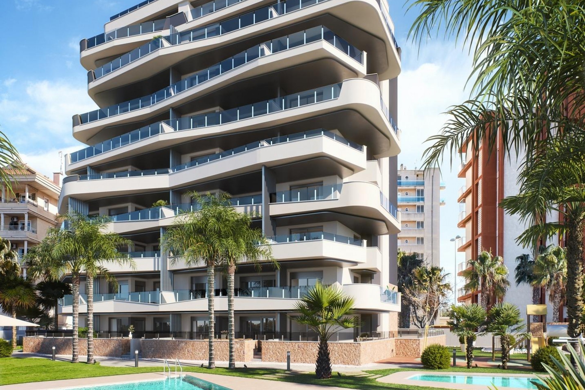 Neue Gebäude - Apartment - Guardamar del Segura - Puerto