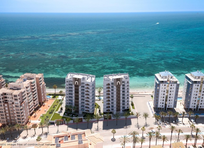 Neue Gebäude - Apartment - La Manga del Mar Menor - 1ª Linea Del Mar Mediterraneo