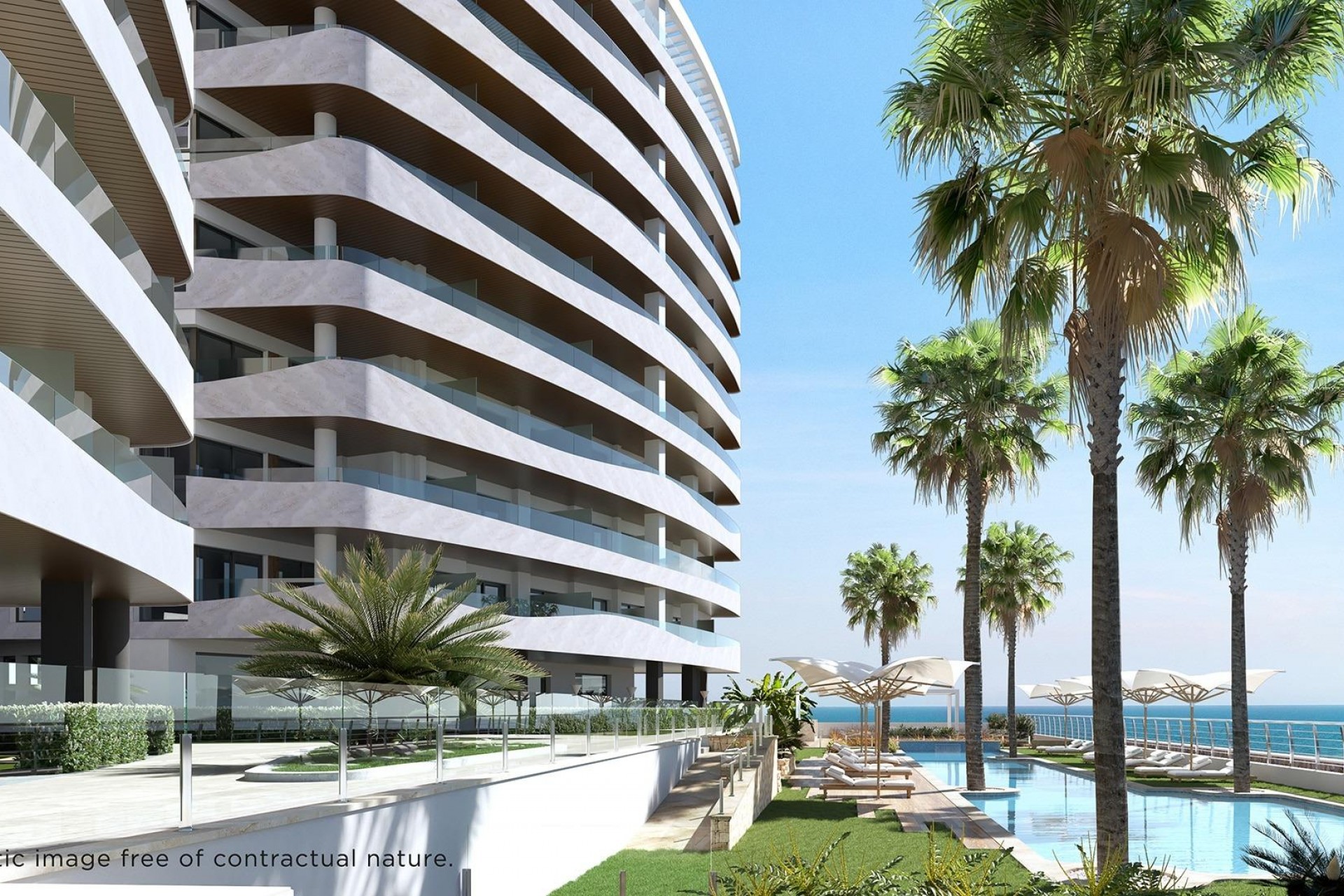 Neue Gebäude - Apartment - La Manga del Mar Menor - 1ª Linea Del Mar Mediterraneo