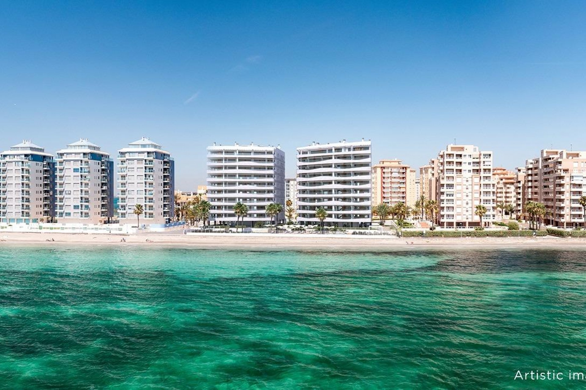 Neue Gebäude - Apartment - La Manga del Mar Menor - 1ª Linea Del Mar Mediterraneo