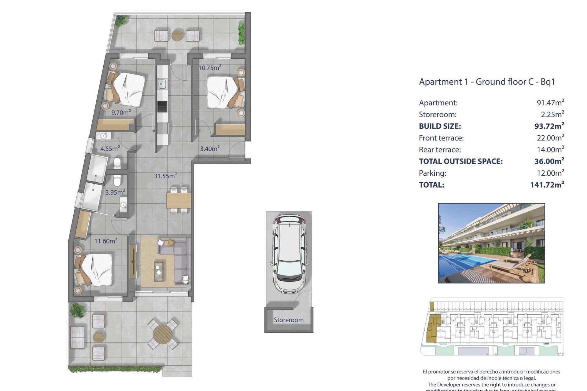 Neue Gebäude - Apartment - Los Alcazares - Los Narejos