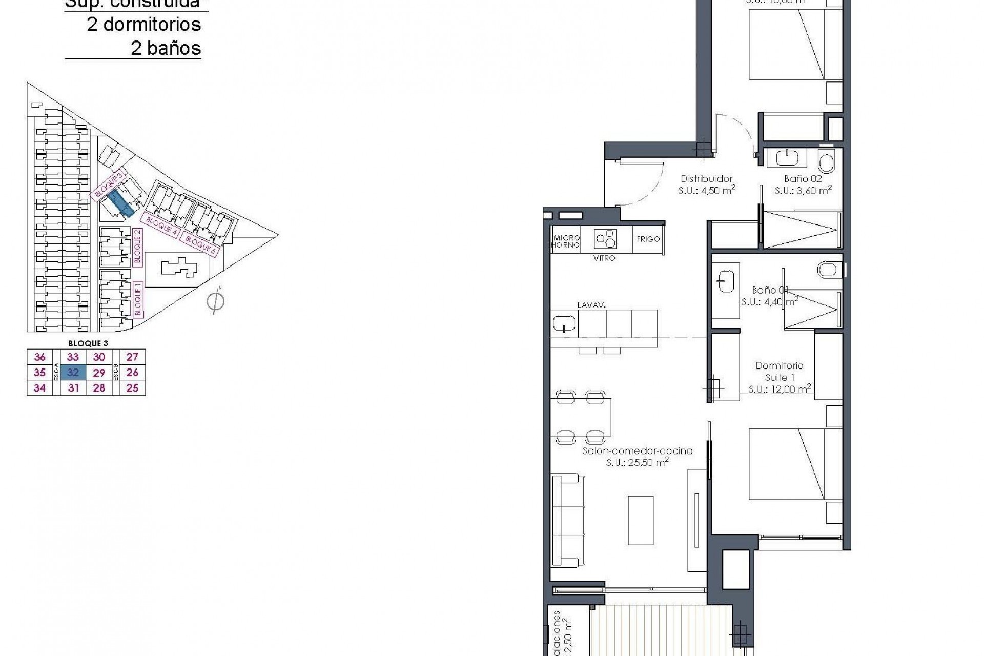Neue Gebäude - Apartment - Los Alcazares - Serena Golf