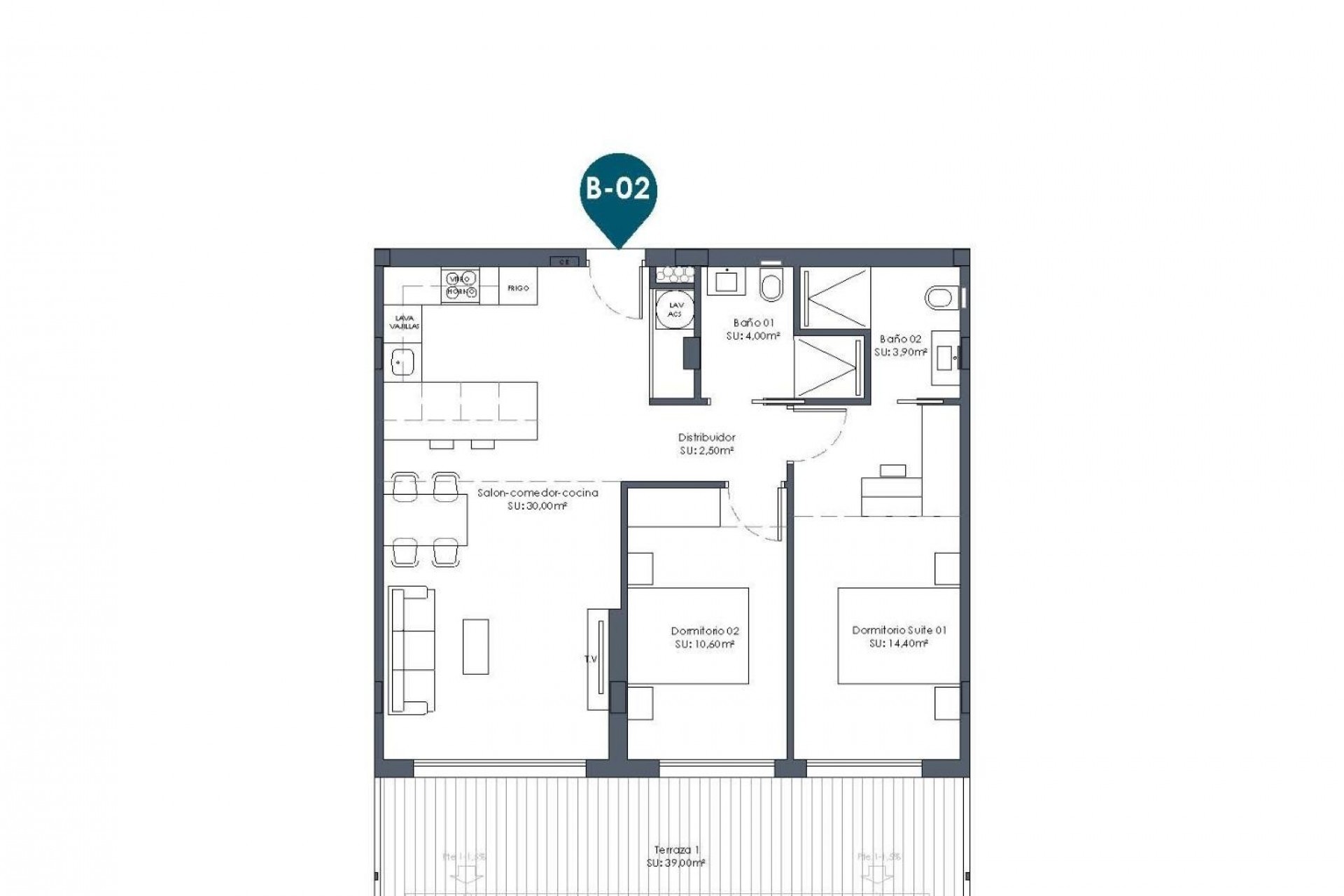 Neue Gebäude - Apartment - Los Alcazares - Serena Golf