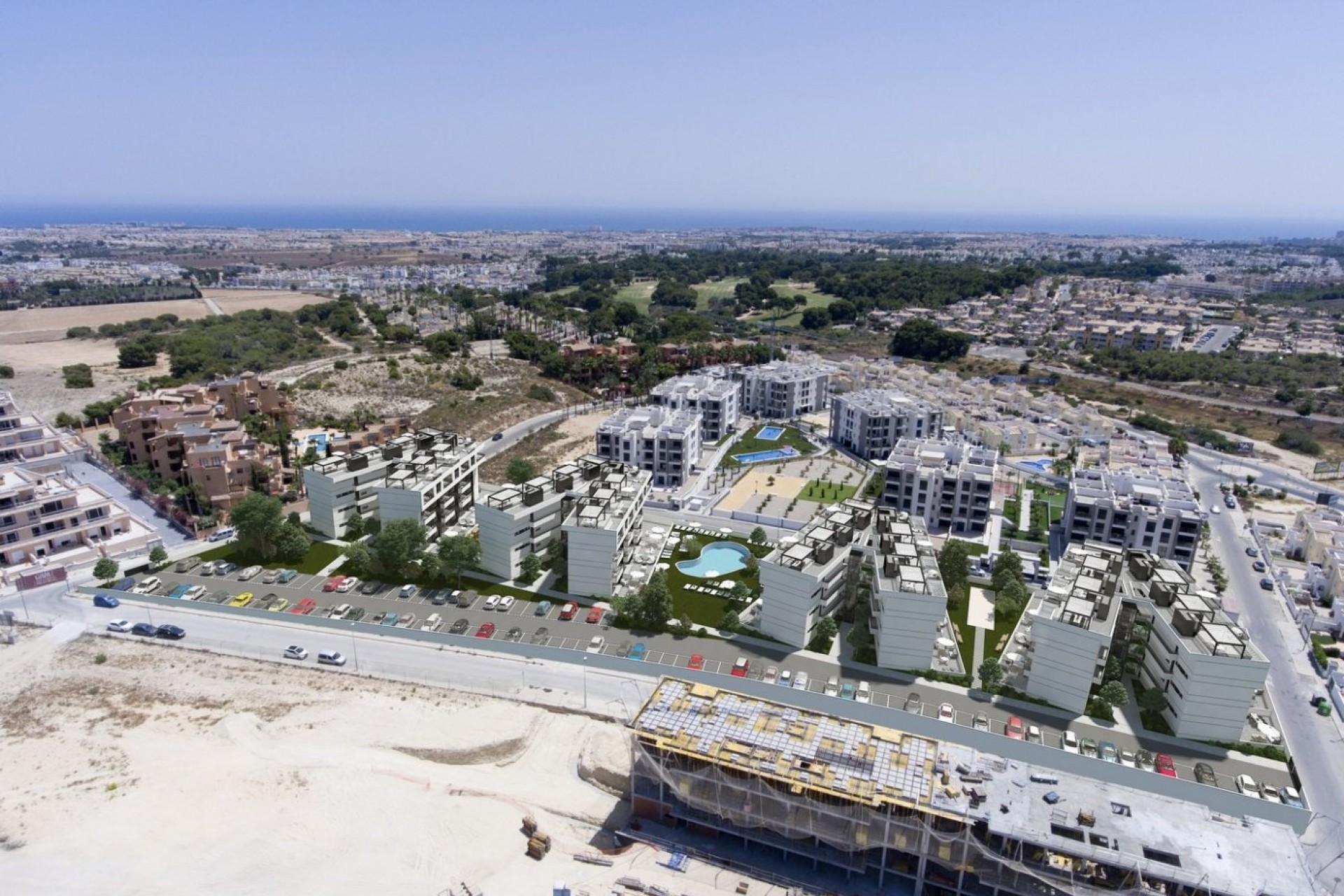 Neue Gebäude - Apartment - Orihuela Costa - Villamartín