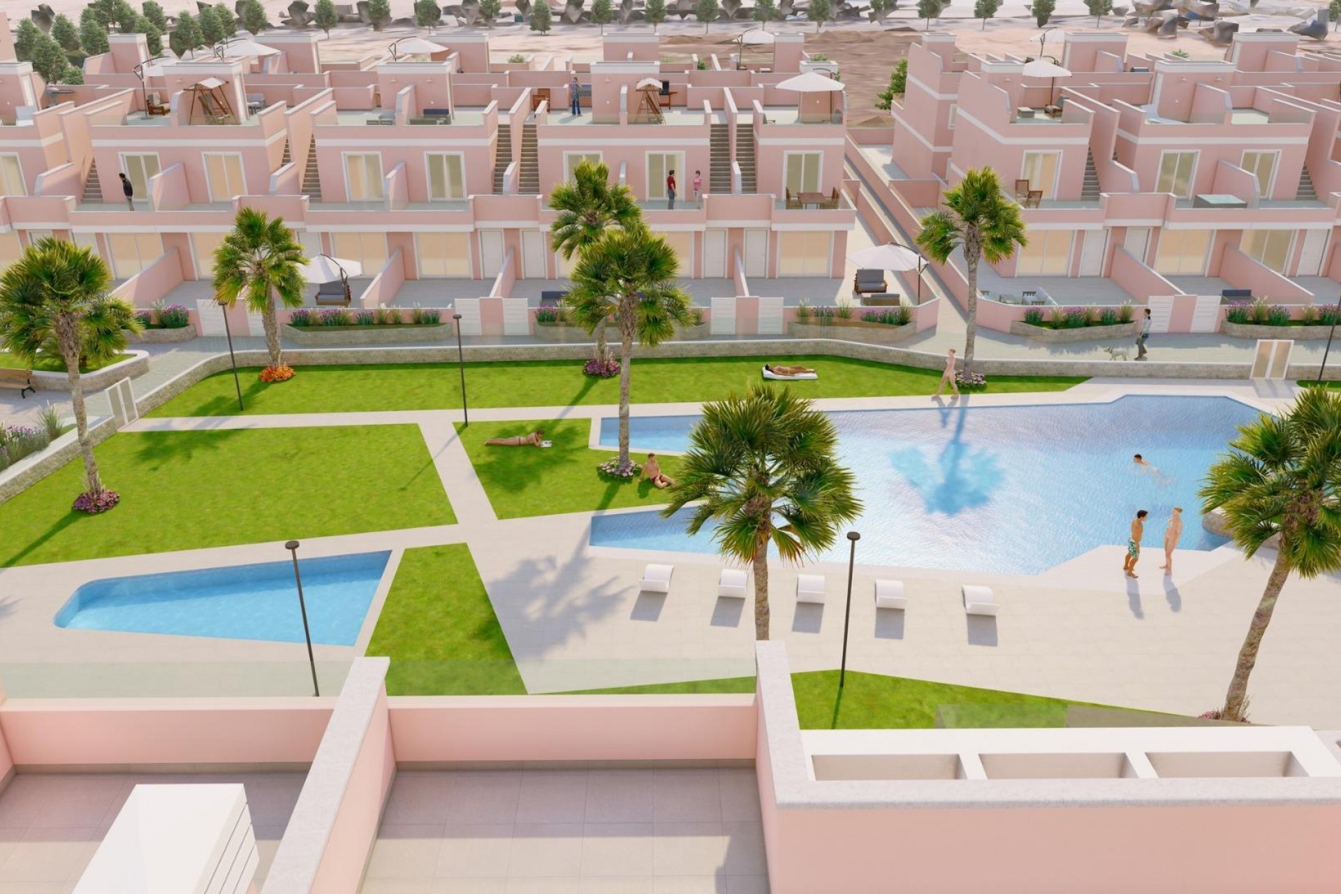 Neue Gebäude - Apartment - Pilar de la Horadada - Lo Monte