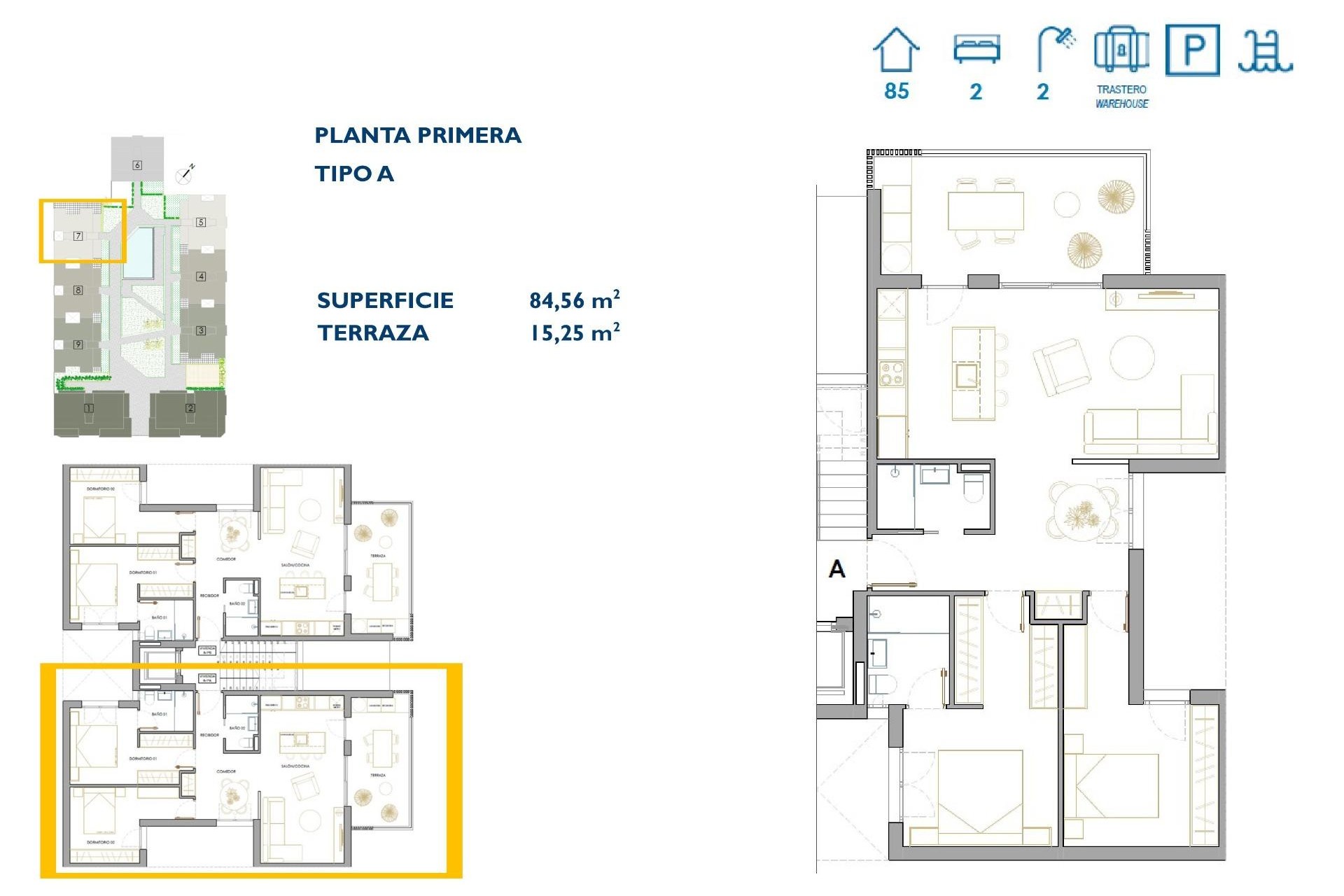 Neue Gebäude - Apartment - San Pedro del Pinatar - Pueblo