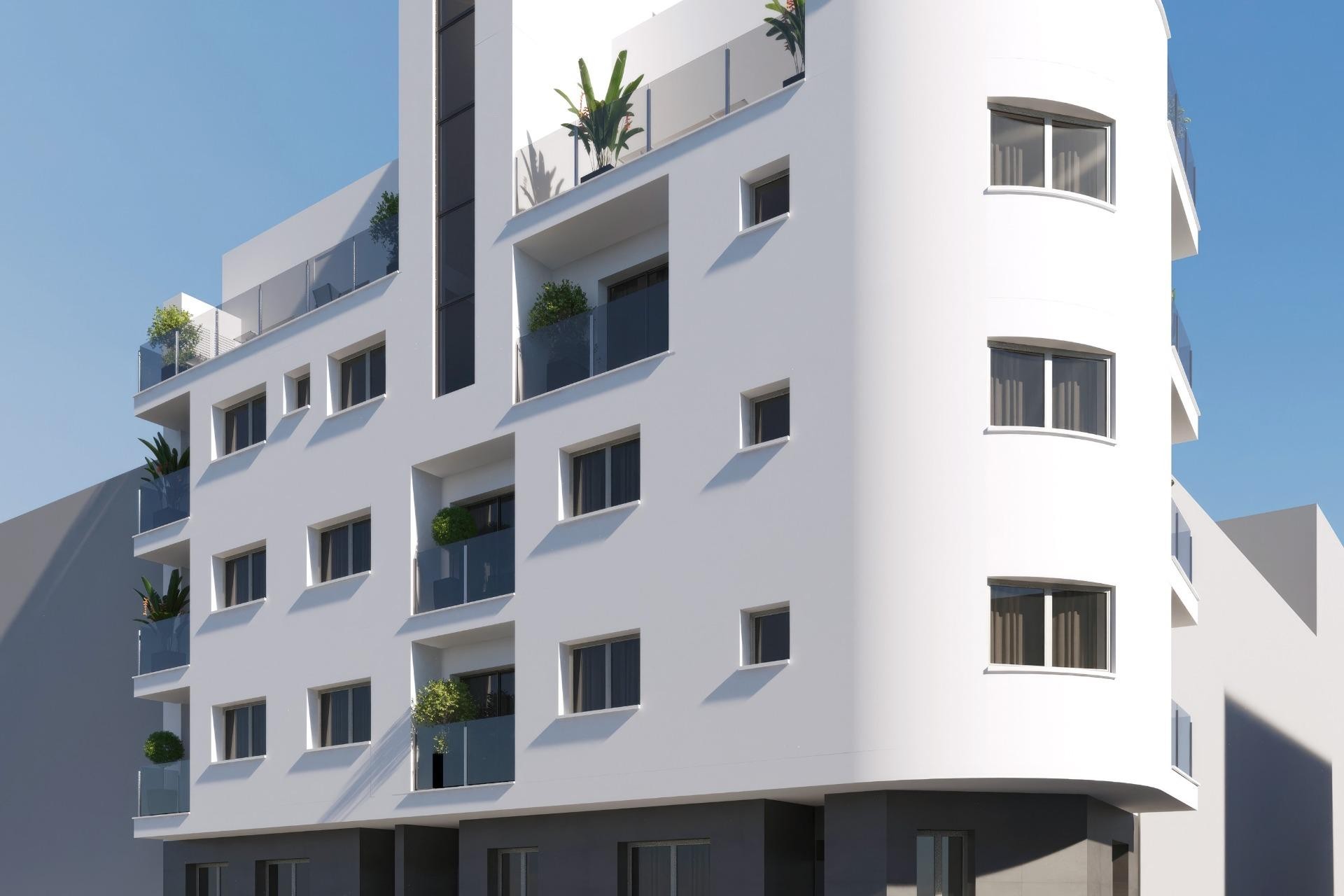 Neue Gebäude - Apartment - Torrevieja - Centro