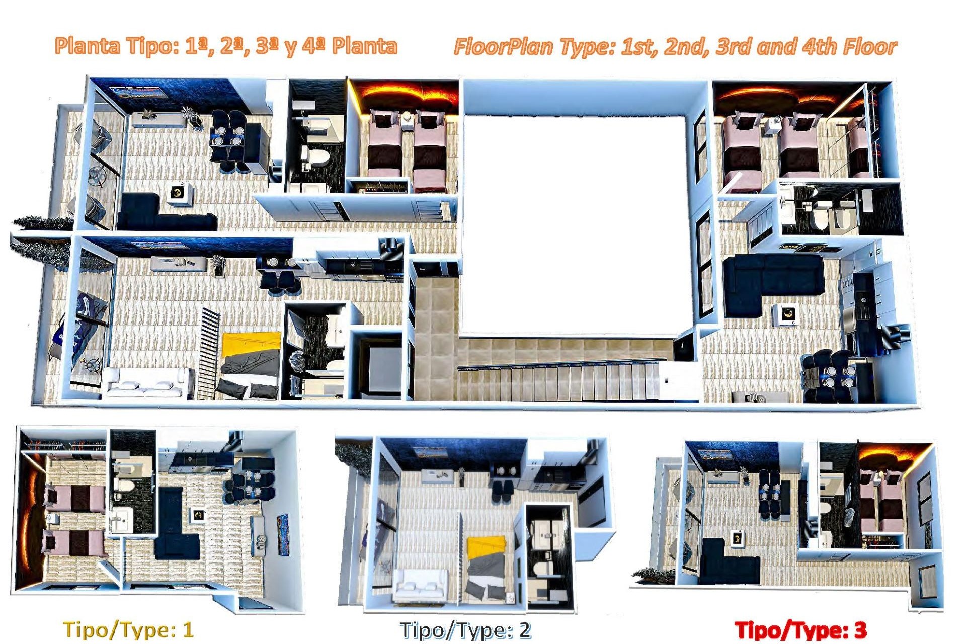 Neue Gebäude - Apartment - Torrevieja - Centro