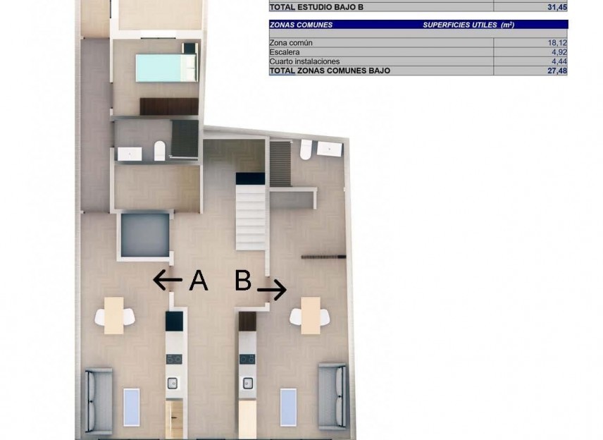 Neue Gebäude - Apartment - Torrevieja - Centro