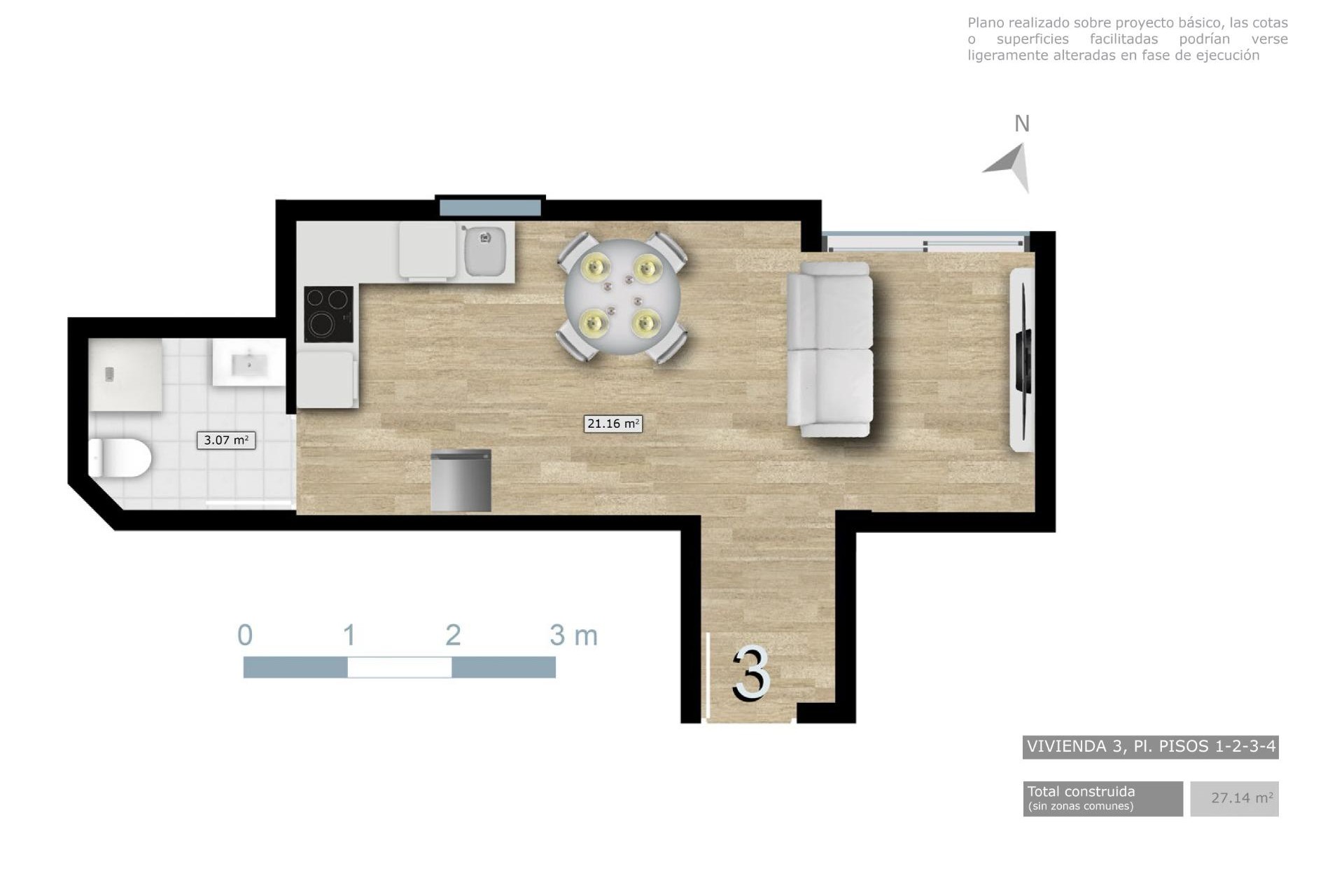Neue Gebäude - Apartment - Torrevieja - Centro