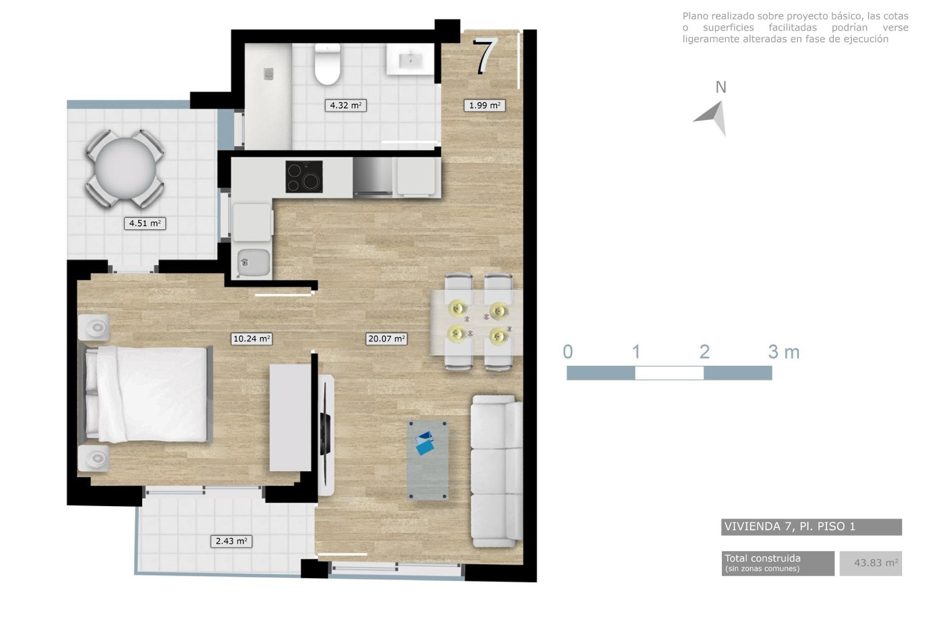 Neue Gebäude - Apartment - Torrevieja - Centro