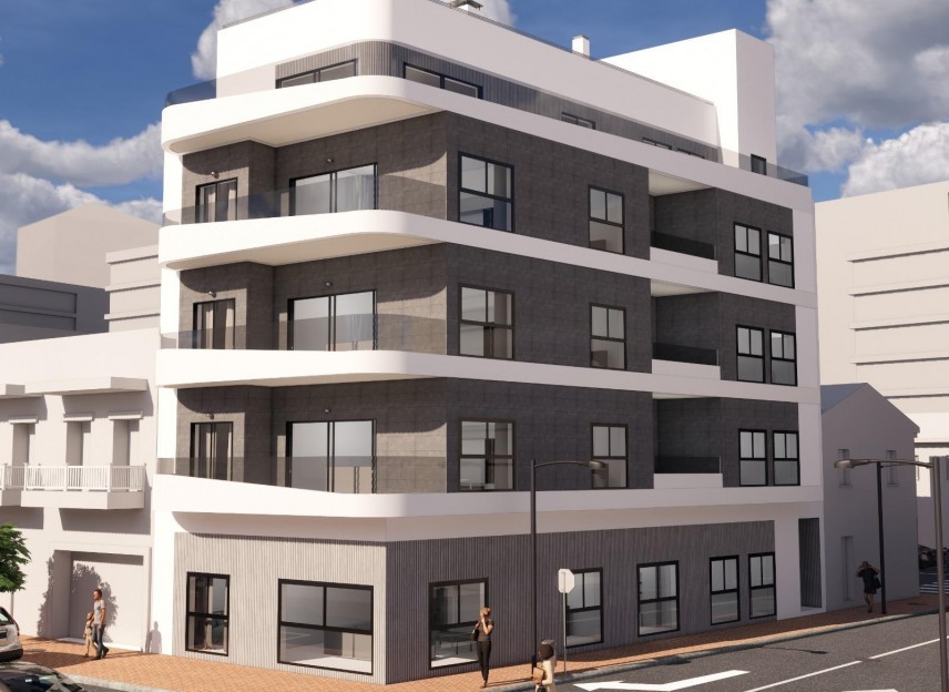 Neue Gebäude - Apartment - Torrevieja - La Mata