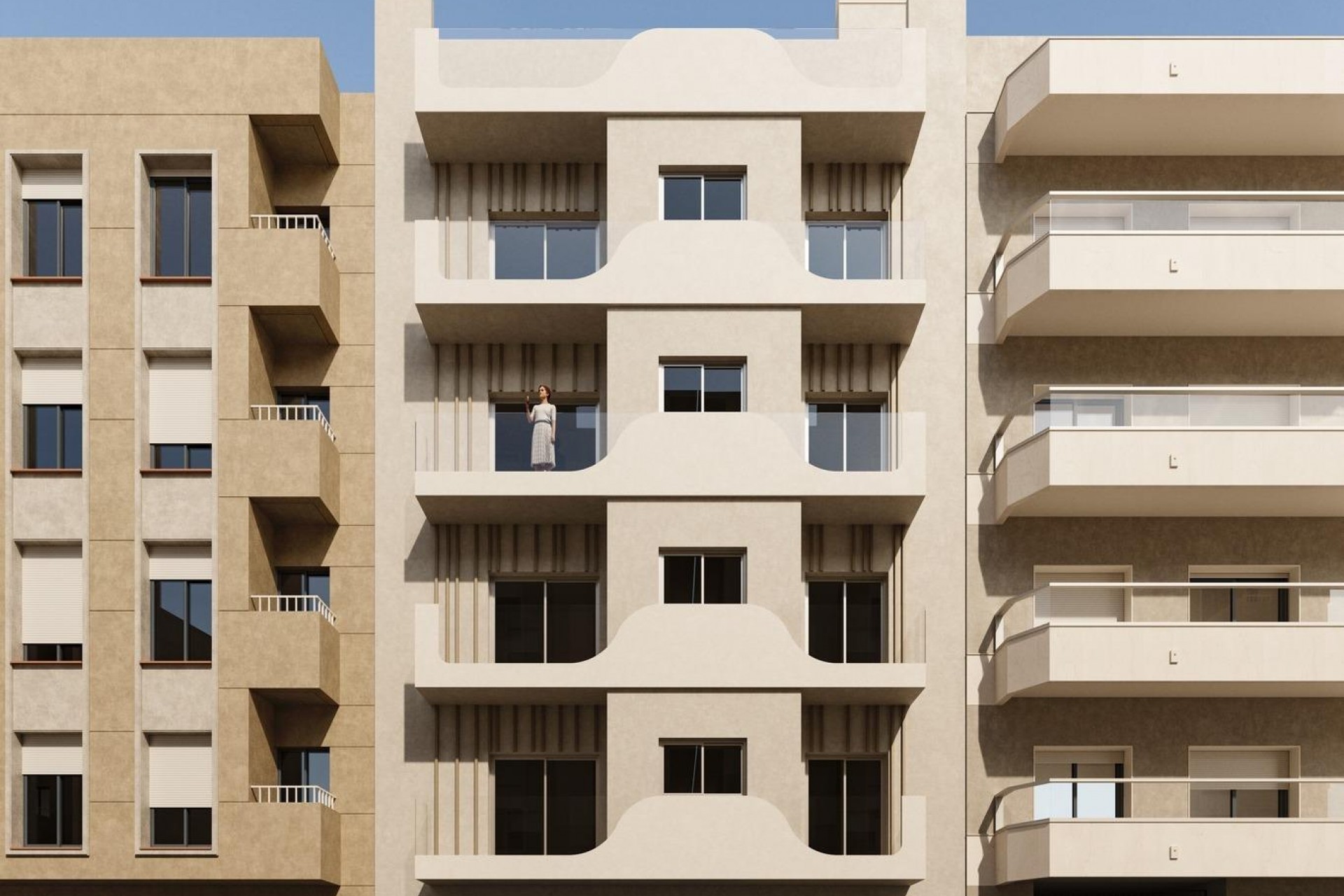 Neue Gebäude - Apartment - Torrevieja - Playa de los Locos