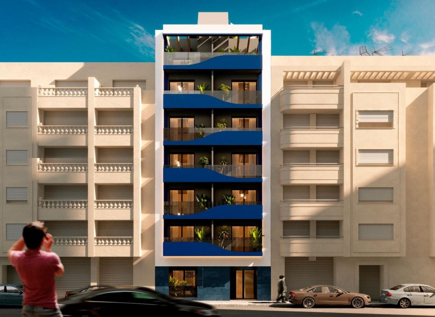 Neue Gebäude - Apartment - Torrevieja - Playa del Acequión