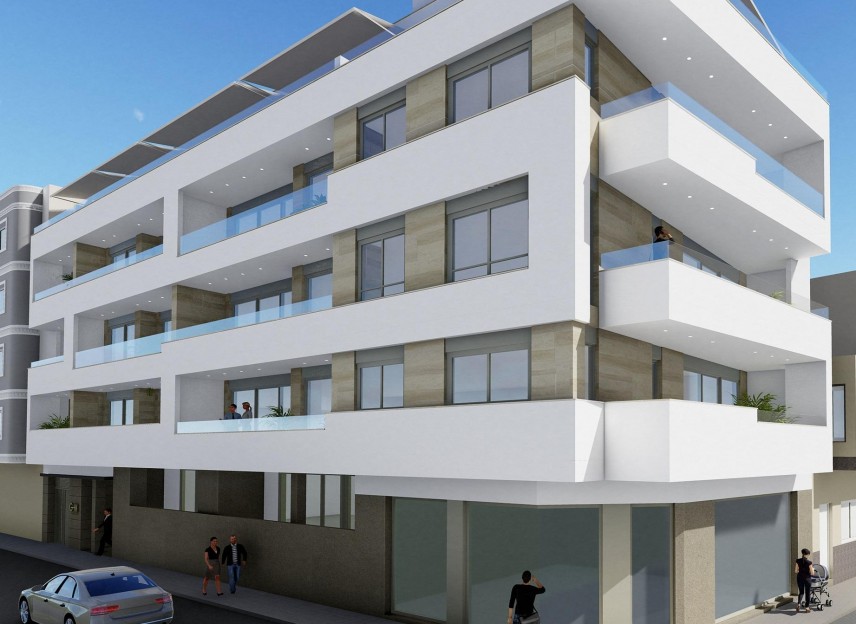 Neue Gebäude - Apartment - Torrevieja - Playa del Cura