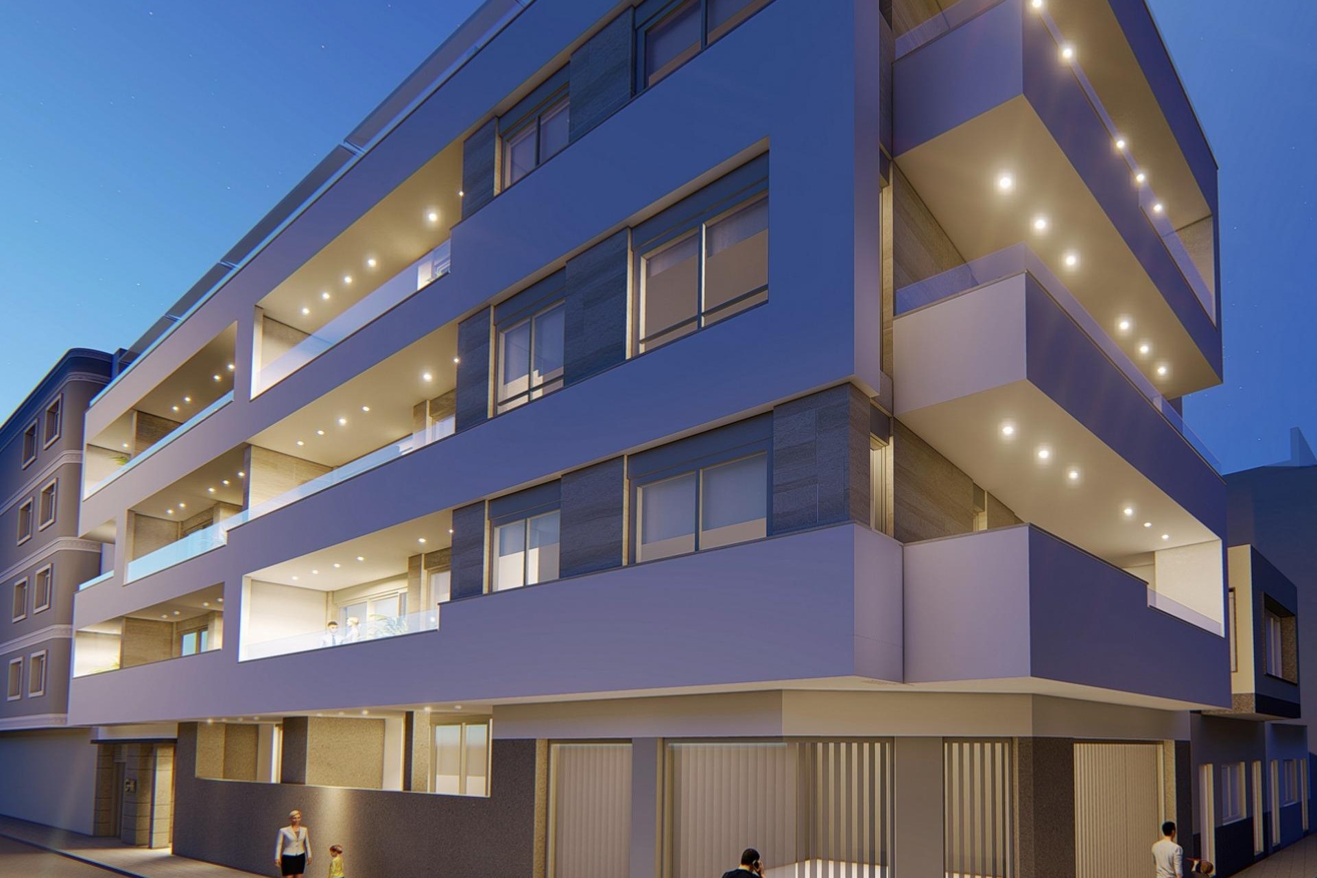 Neue Gebäude - Apartment - Torrevieja - Playa del Cura