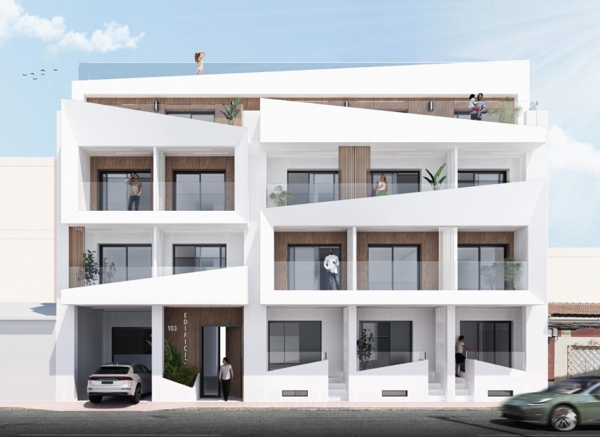 Neue Gebäude - Apartment - Torrevieja - Playa del Cura