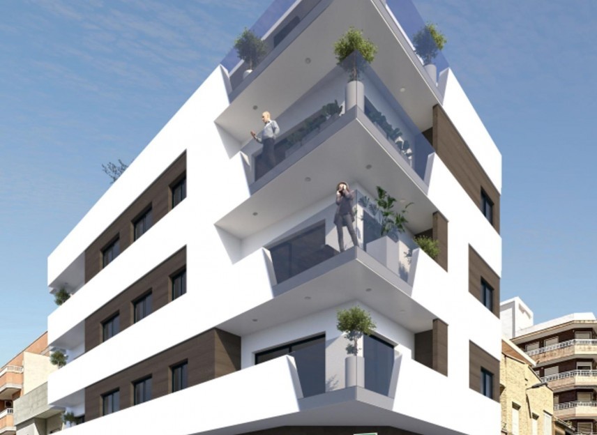 Neue Gebäude - Apartment - Torrevieja - Playa del Cura