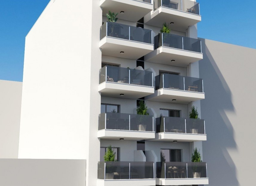 Neue Gebäude - Apartment - Torrevieja - Playa del Cura