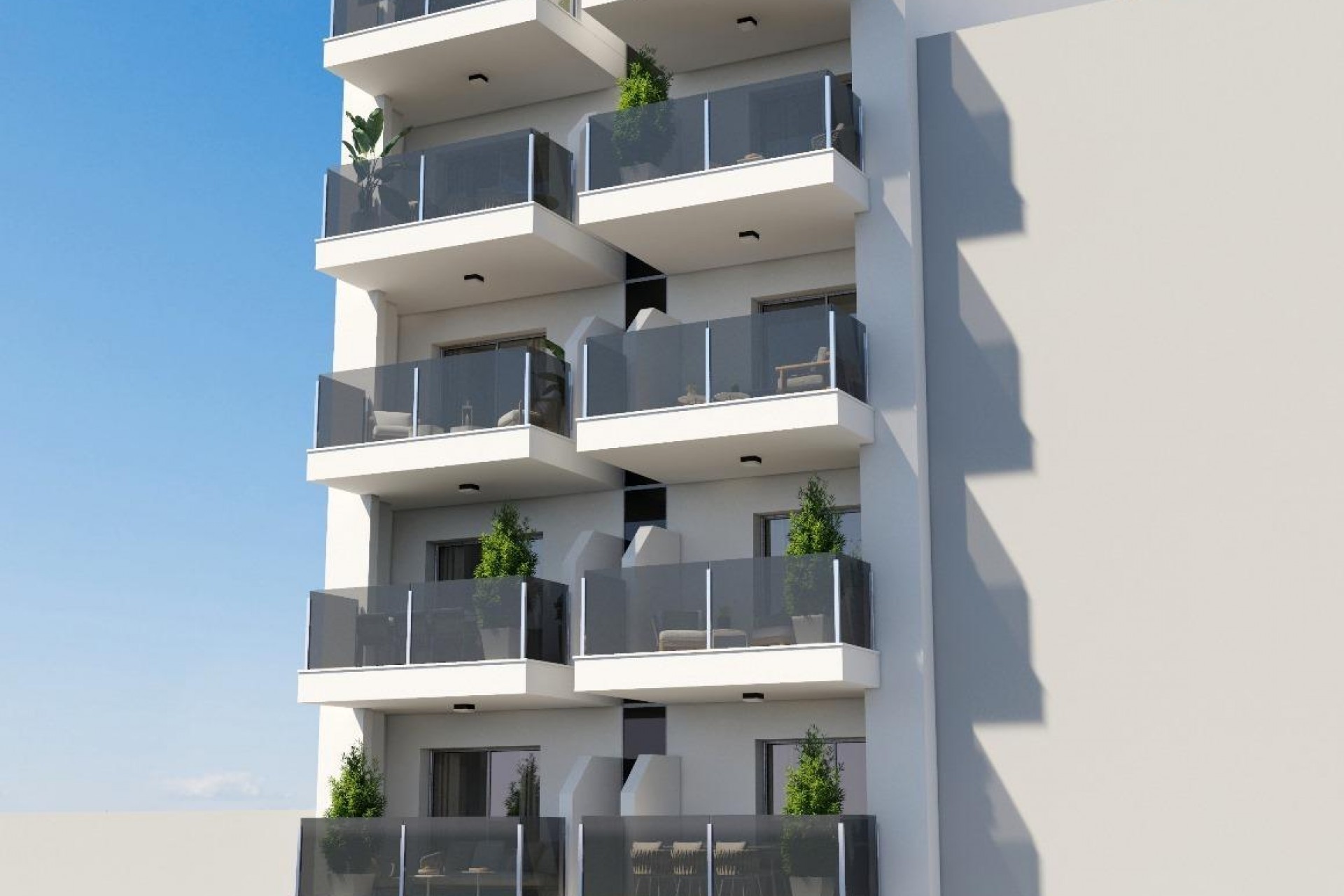 Neue Gebäude - Apartment - Torrevieja - Playa del Cura