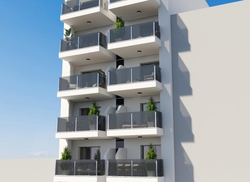 Neue Gebäude - Apartment - Torrevieja - Playa del Cura