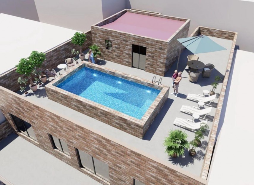 Neue Gebäude - Apartment - Torrevieja - Playa El Acequión