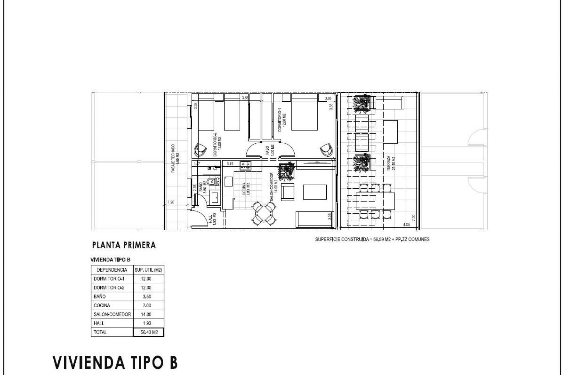 Neue Gebäude - Apartment - Vera - Vera Playa