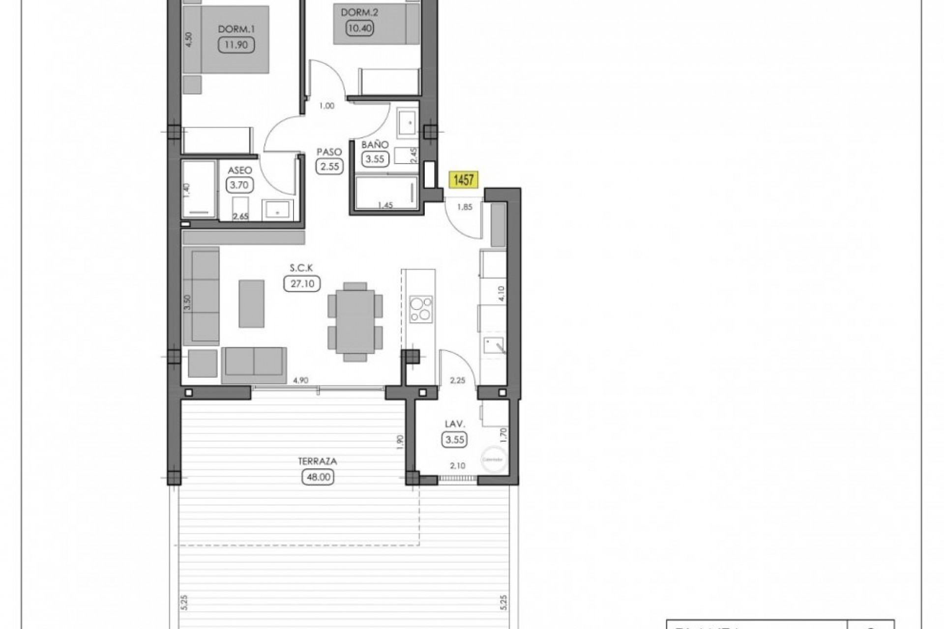 Neue Gebäude - Bungalow - Algorfa - La Finca Golf