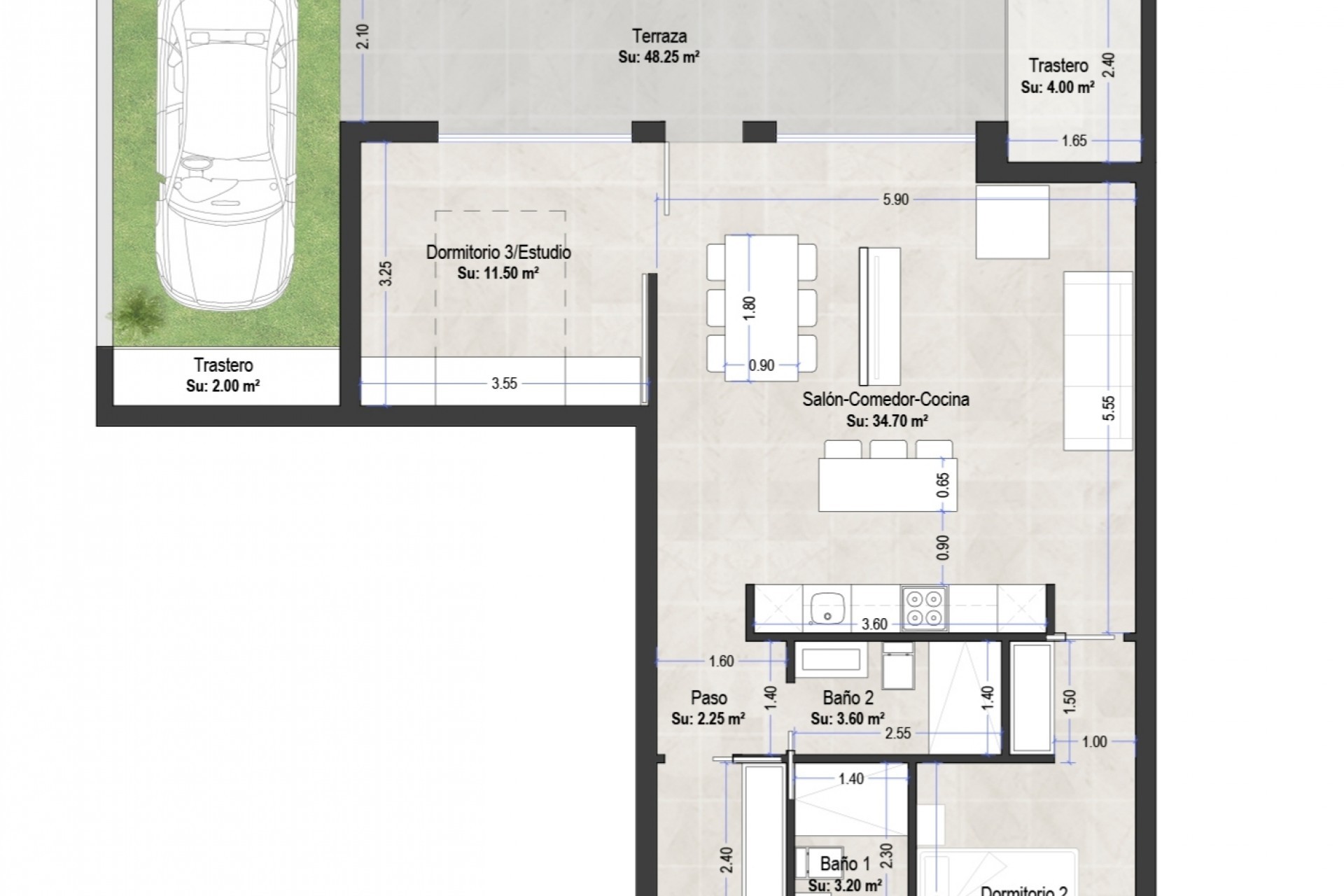 Neue Gebäude - Bungalows - San Pedro del Pinatar - 30740