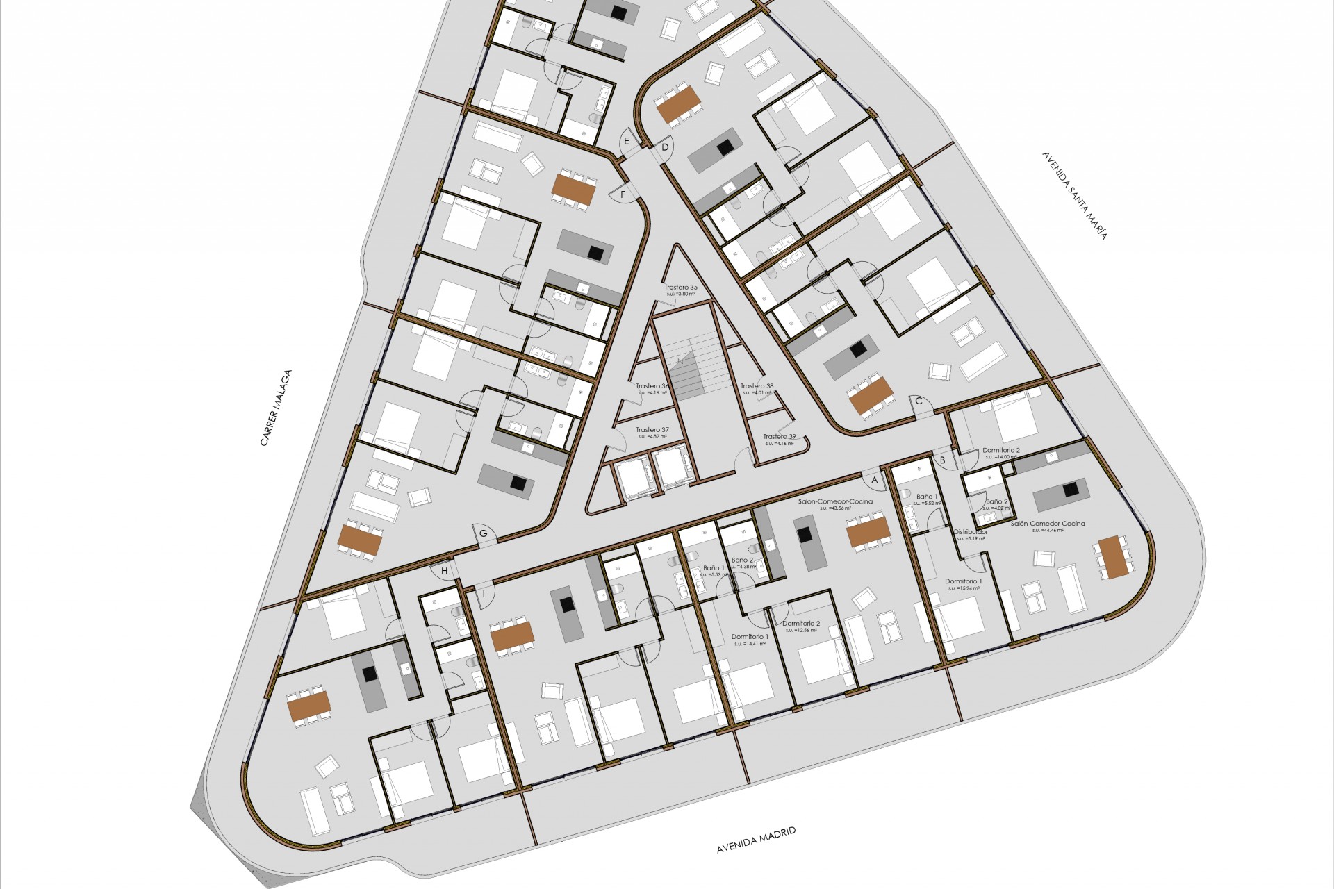 Neue Gebäude - Ground floors - Calpe