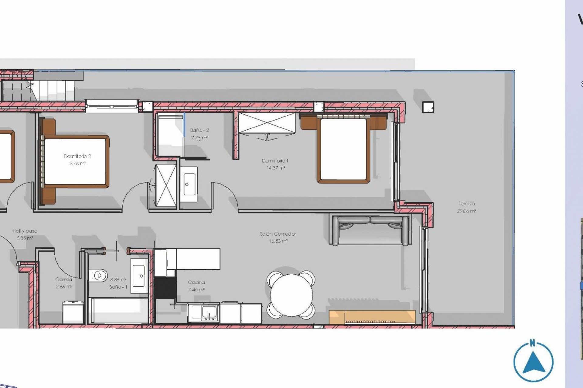 Neue Gebäude - Penthouse - Guardamar del Segura - El Raso