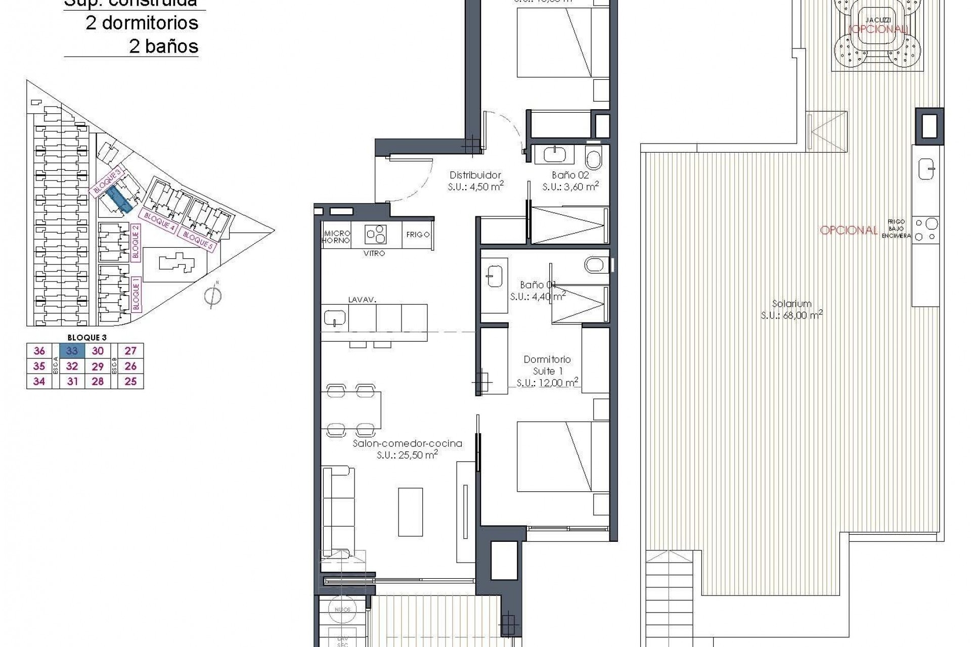 Neue Gebäude - Penthouse - Los Alcazares - Serena Golf