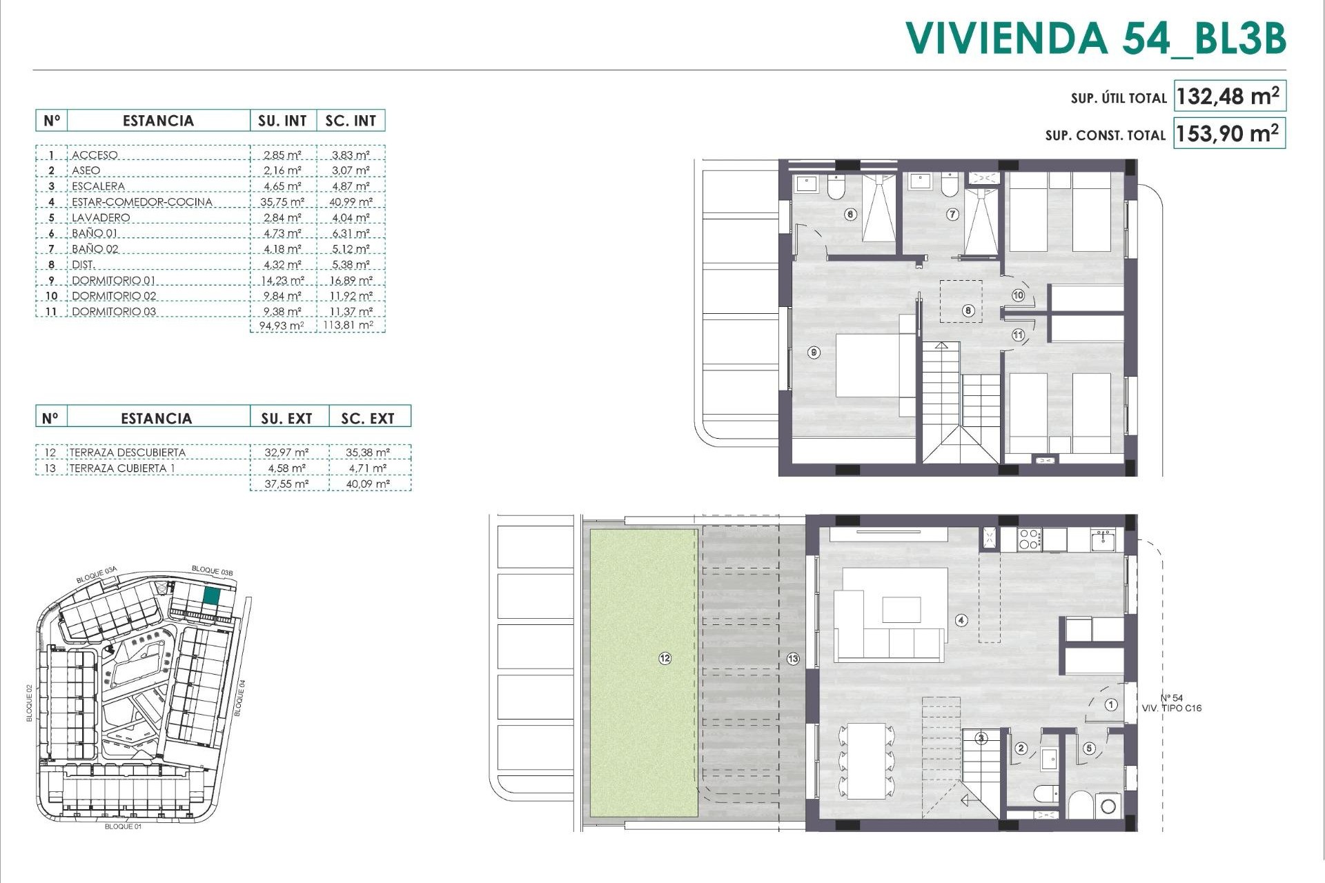 Neue Gebäude - Penthouse - Monforte del Cid - Alenda Golf