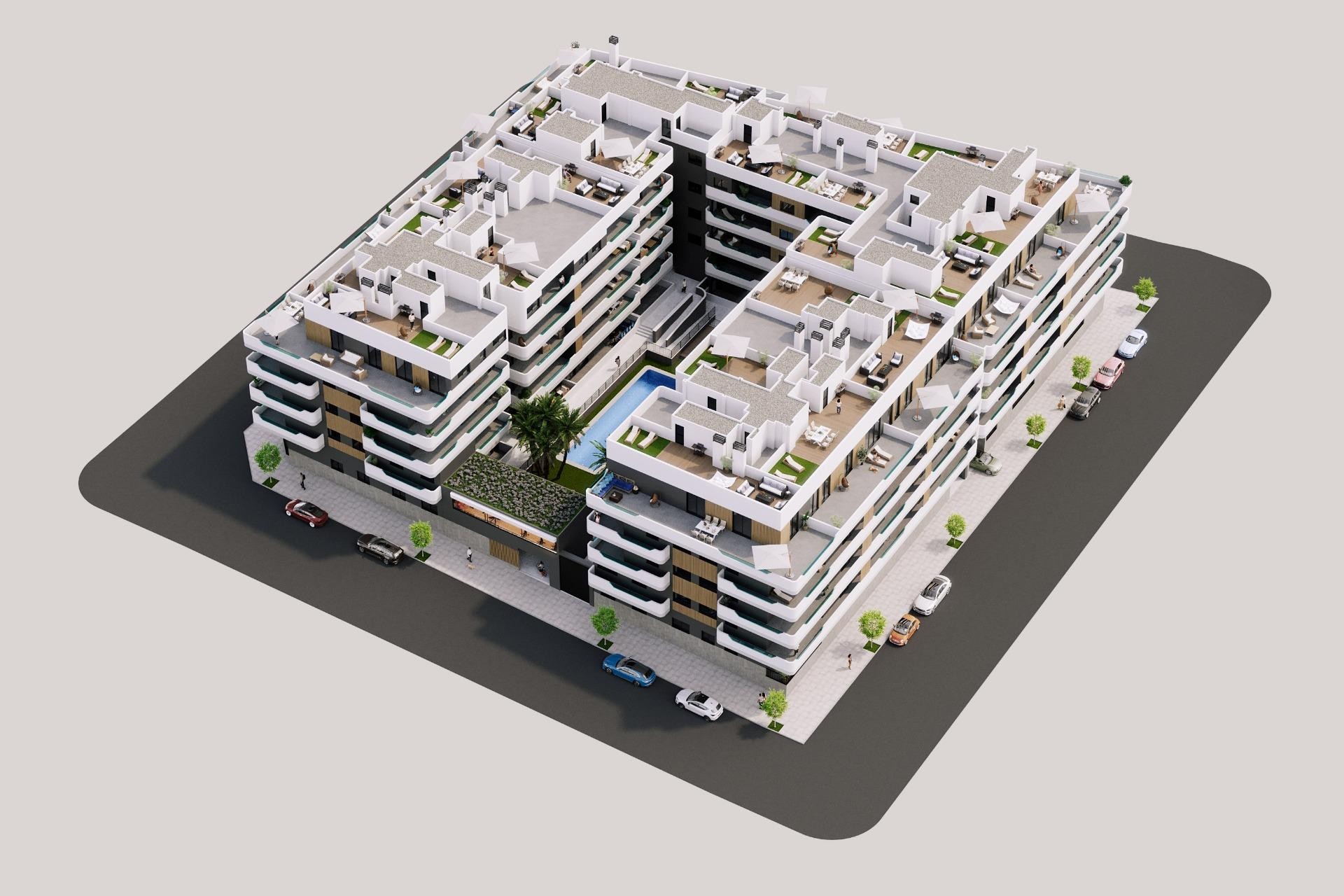 Neue Gebäude - Penthouse - Santa Pola - Eroski